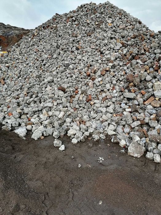 kruszywa pohutnicze, przekrusz betonowy, dolomit, piasek, ziemia