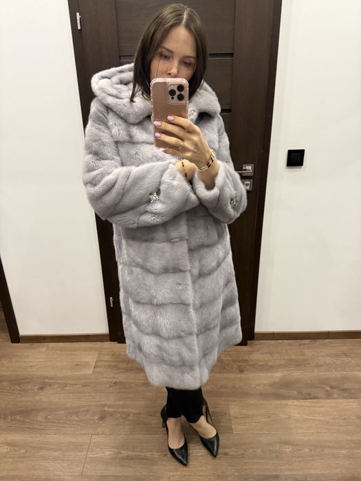 Futro naturalne z norek XS S