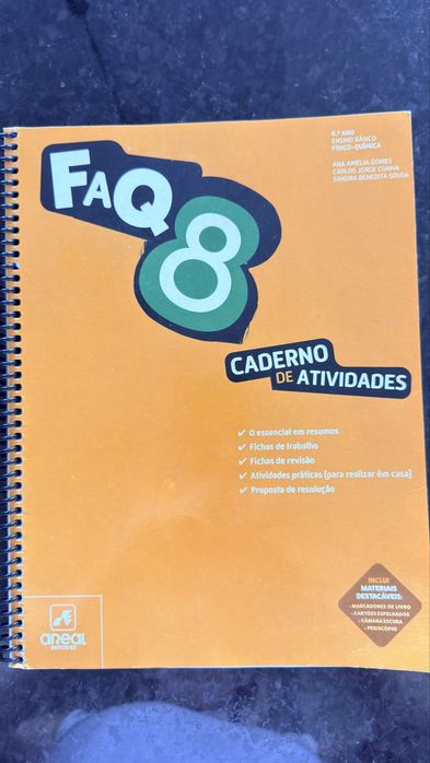 FaQ 8 - caderno atividades 8º ano