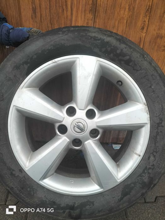 Alu felgi nissan Qashqai 17