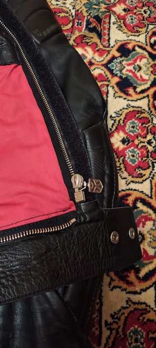 Вінтажний мотокостюм harro шкіряний