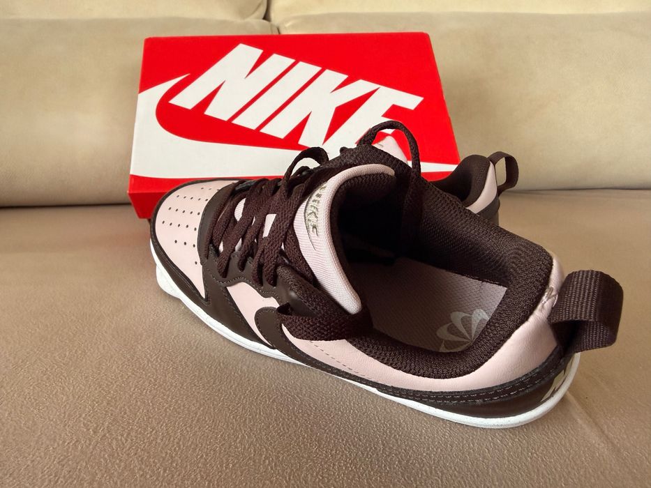 Nike Court Borough - 37,5 -  particle rose/velvet brown (como novas)