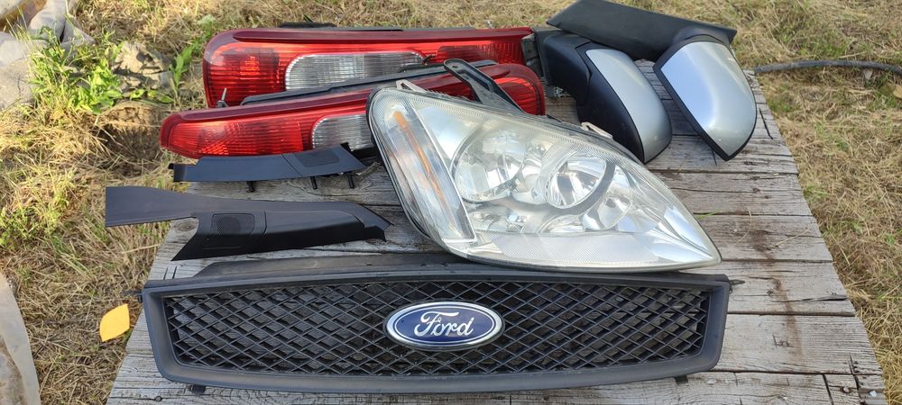 Продам фари, фонарі, дзеркала решітку на Форд  c-max, та ліва фара Ford фокус