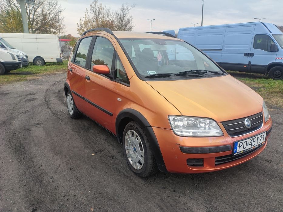 Fiat idea niski przebieg bogate wyposażenie
