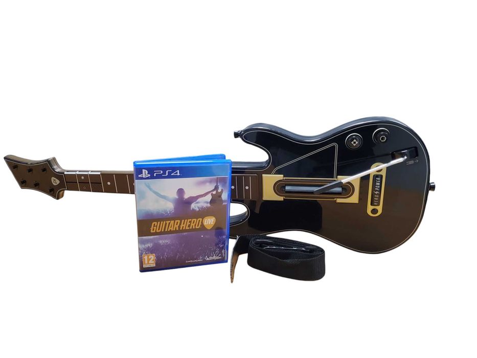 Gitara Guitar Hero + Czujnik + gra PS4