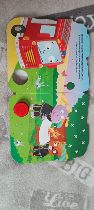 Strażacy przy pracy / książeczka dla maluchów