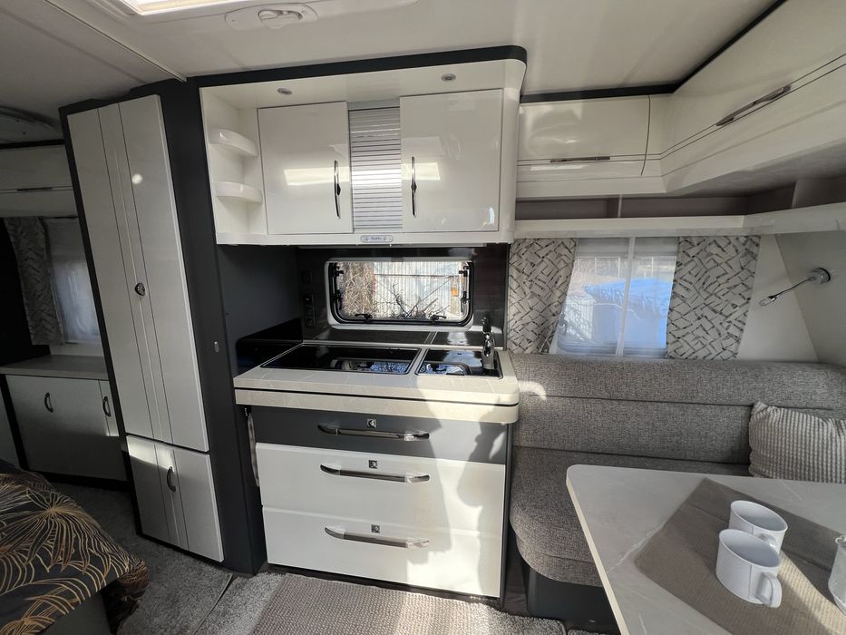 Wynajem przyczepa kempingowa Hobby 495WFB Excellent rok 2024 i 2025