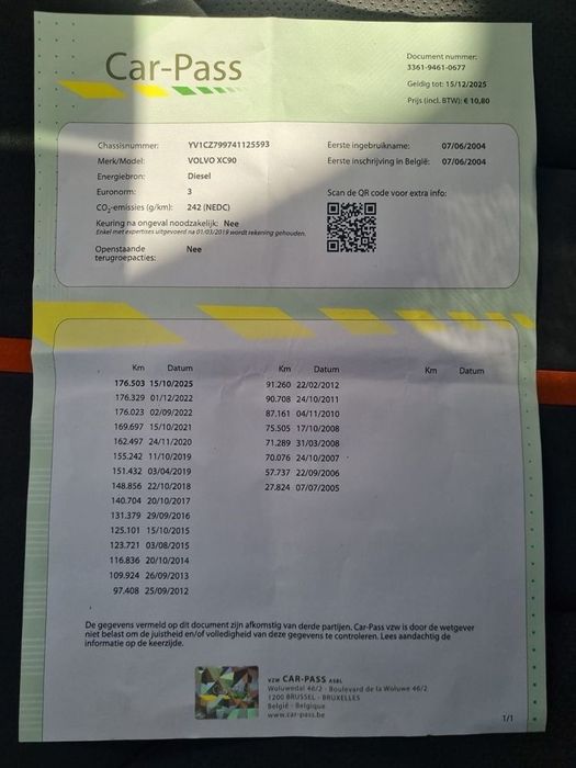 Volvo xc 90 7 місць