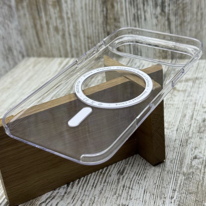 Чехол Clear Case MagSafe на iPhone 17 Air/ 17 Pro/ 17 Pro Max Прозрачный - не желтеет‼️ Чохол