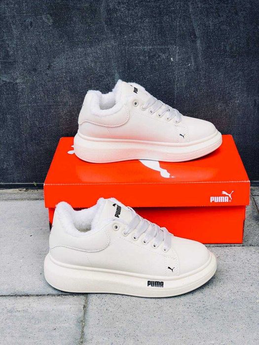Успей купить цена 999грн женские зимние кроссовки Puma на меху