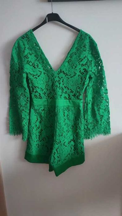 XL Guess kombinezon zielony koronkowy marciano