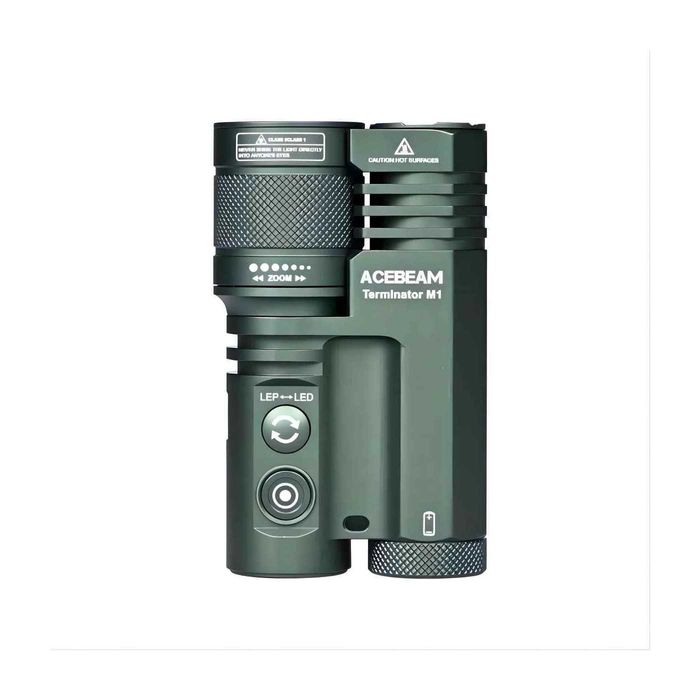 ACEBEAM Terminator M1 LEP/LED Потужний Лазерний Ліхтар (3500 Люмен 1600 Метрів )