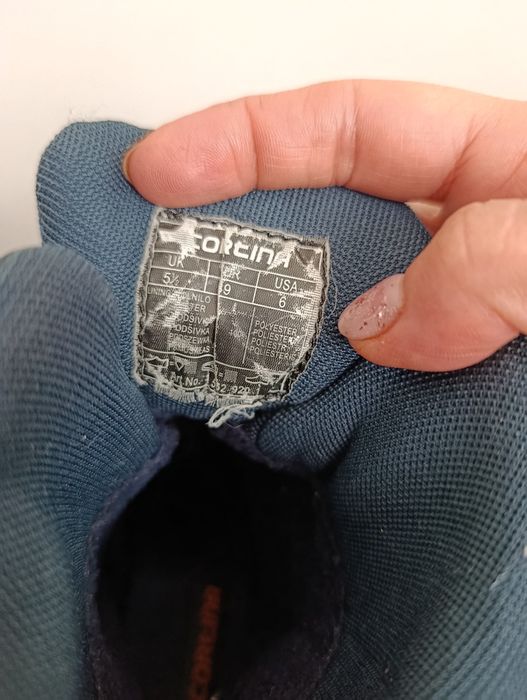 Cortina kozaki niebieskie dziecięce