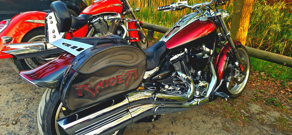 Yamaha raider osłona chłodnicy