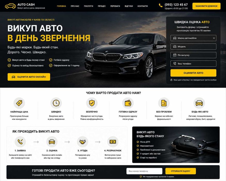 Нет сайта для бизнеса? Сайт-Визитка или лендинг от 1000 грн за 3–5 дней