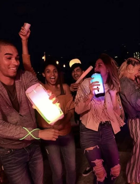 Беспроводная bluetooth колонка pulse 4 Портативная акустика с подсветк