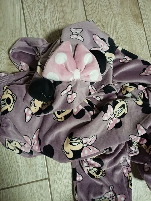 Komplet welurowy, dres Myszka Minnie, Disney