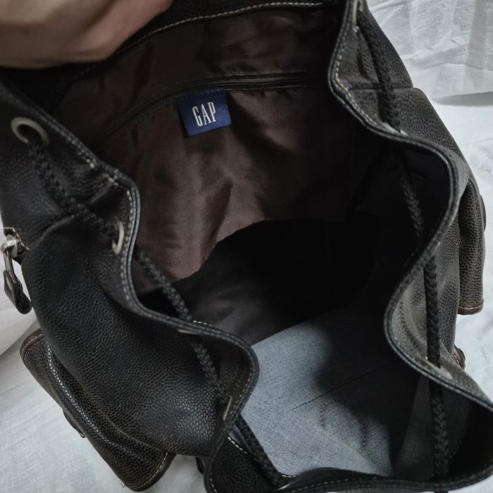 Рюкзак Gap під вінтаж, кежуал 50-70х років шкірзам.