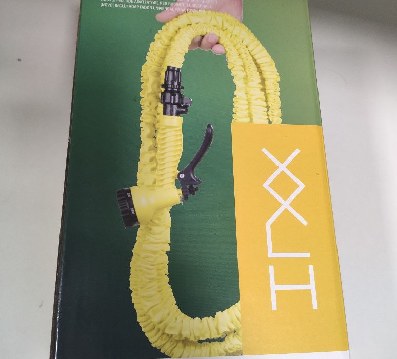 Mangueira Extensível XXL 15m com adaptador e acessórios - NOVA
