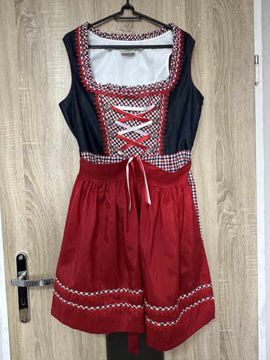 Landhaus Sukienka Bawarska na Oktoberfest XXL