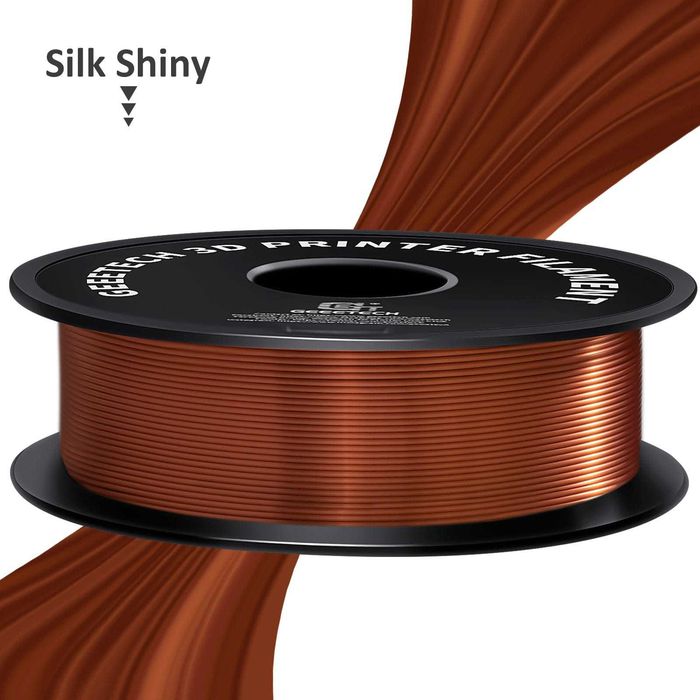 Filamento Pla 1,75mm GeeeTech Silk Copper