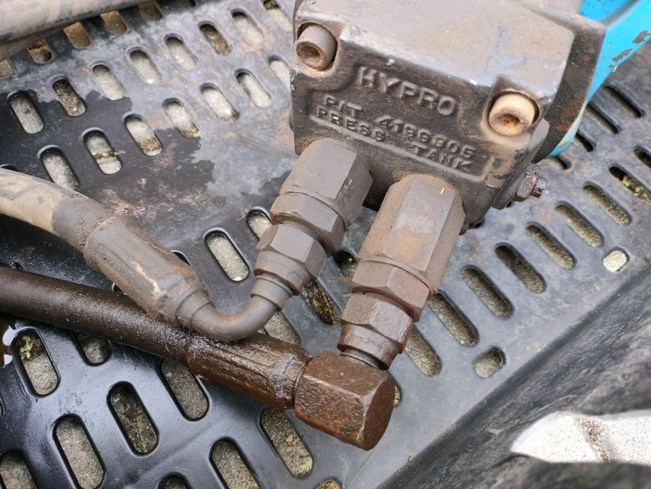 Pompa odśrodkowa z silnikiem hydraulicznym