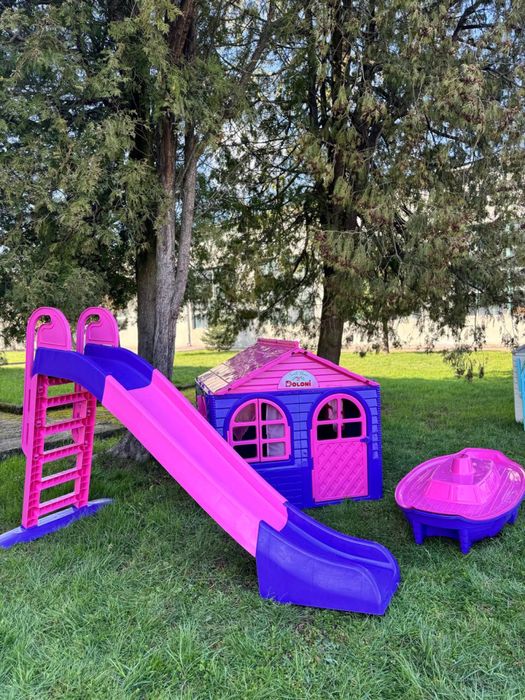 АКЦІЯ!!! Дитячий майданчик, будиночок, гірка, пісочниця, будинок,горка