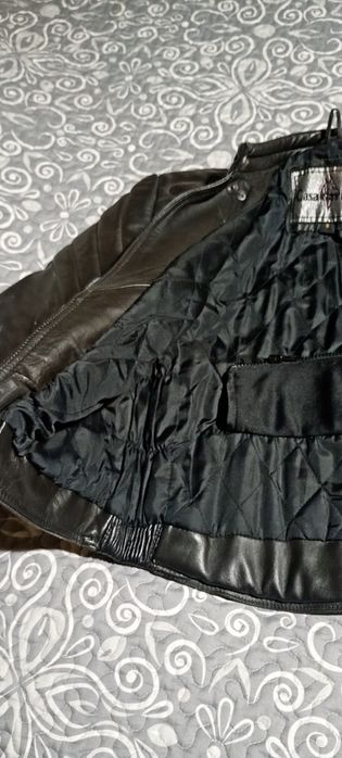 Casaco de Mota Vintage em Pele Genuína - Casa das Peles (Tam. S)