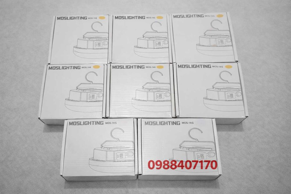 Кемпінг Led ліхтар з акумулятором 30W 9900 mAh. Блекаут лампа MOS-14