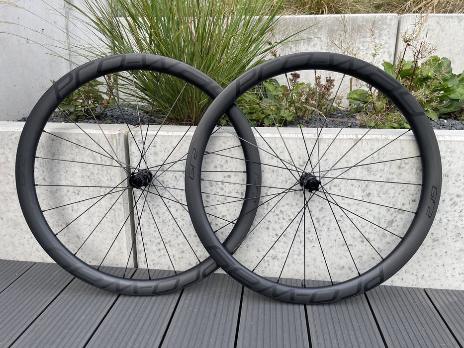 Wyprzedaż kół! Koła  carbon szosowe gravel PRO-WAY GR2 40mm 1360g!