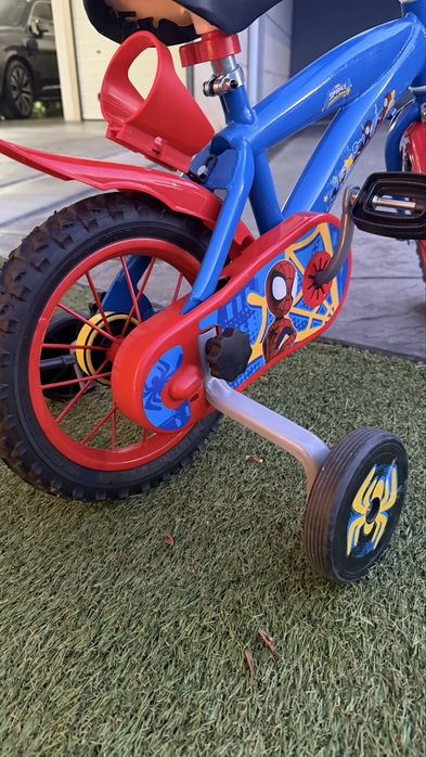 Bicicleta homem aranha 12in