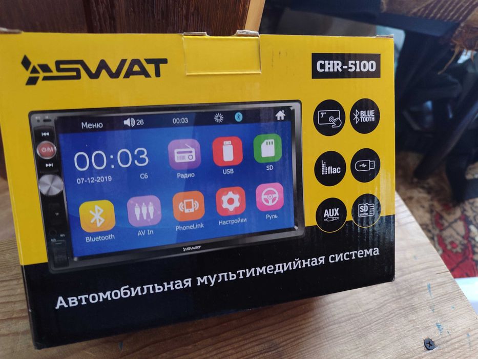Автомагнітола Swat CHR-5100