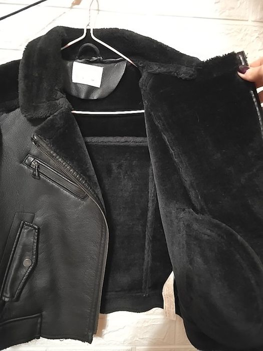 Зимняя дубленка на девочку