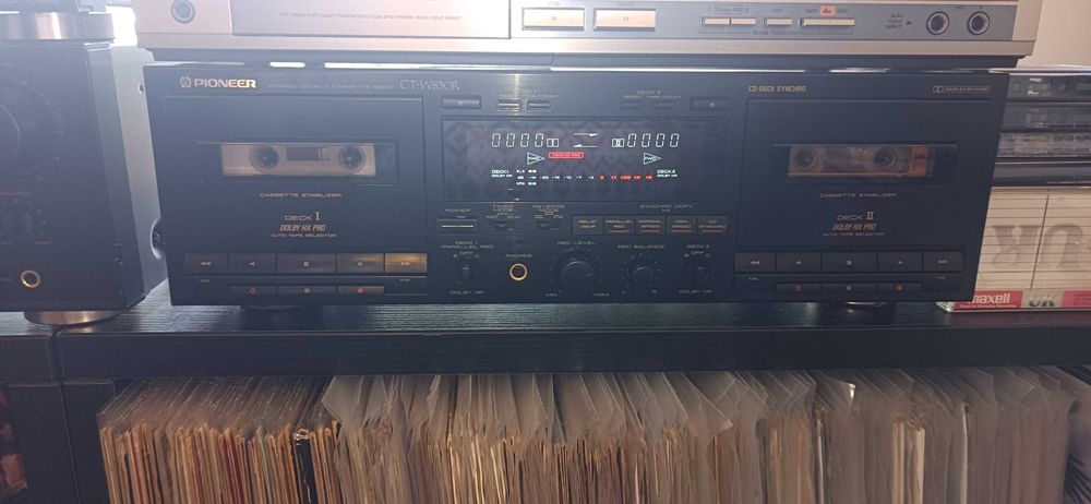 Deck cassetes Pioneer vintage duplo