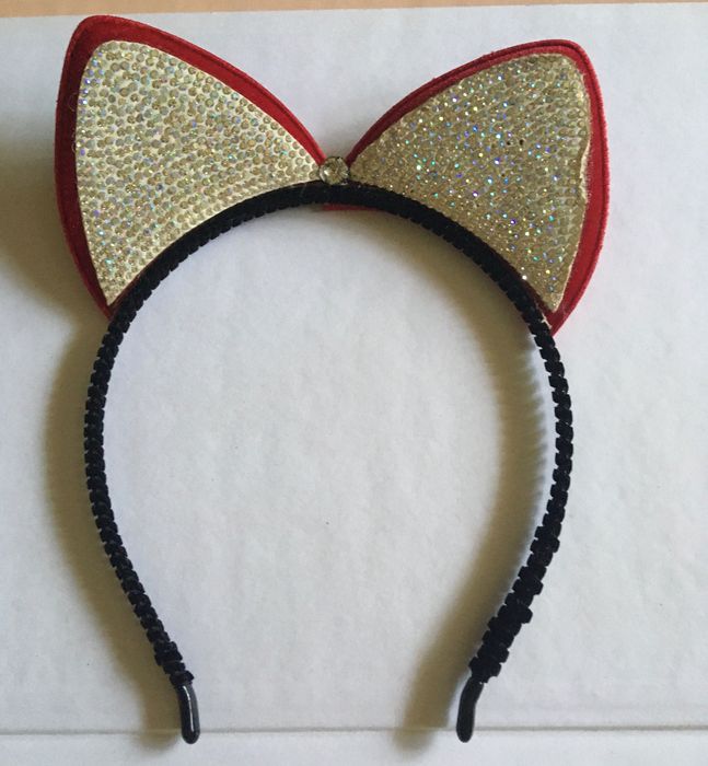 Обруч с кошачьими ушками