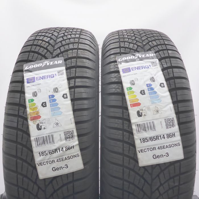 Opony 185/65/14 Goodyear 185/65R14 86H Wielosezonowe 2023 Nieużywane