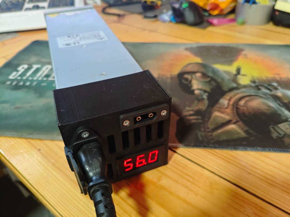 Блок питания, зарядное Emerson 56V, 2kWt (42-58V)