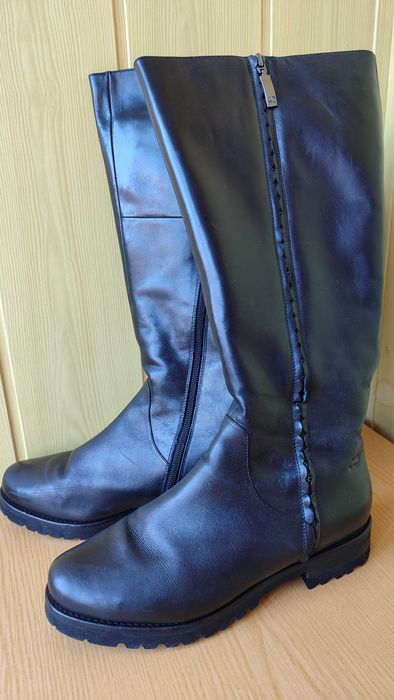 Чоботи жіночі Gerry Weber, натуральна шкіра, хутро, р. 41