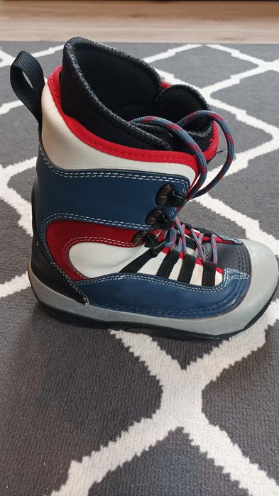Buty snowboardowe, dziecięce roz 33, do snowboardu, stan bdb