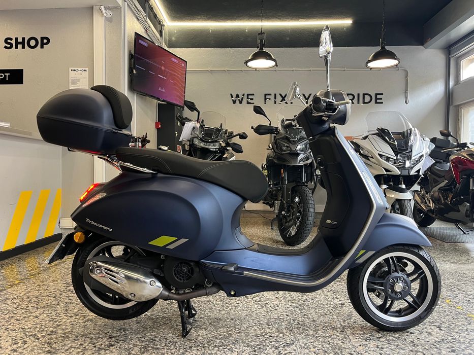 Vespa Primavera Tech 125 de 2024 Impecavel Top case