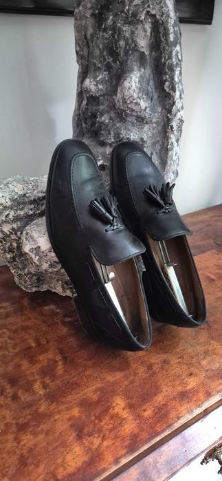 Eleganckie buty Chapman&Moore UK 10. mokasyny kutasiki loaksy