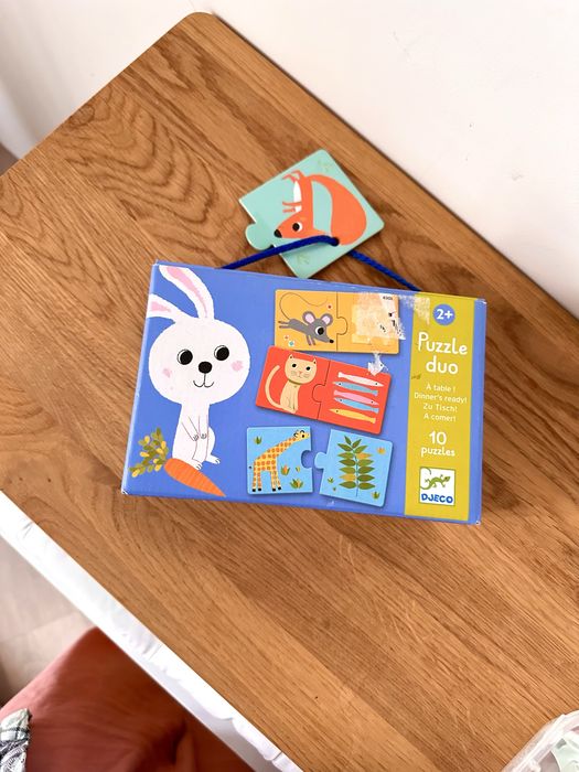 Пазли Djeco - Хто що їсть