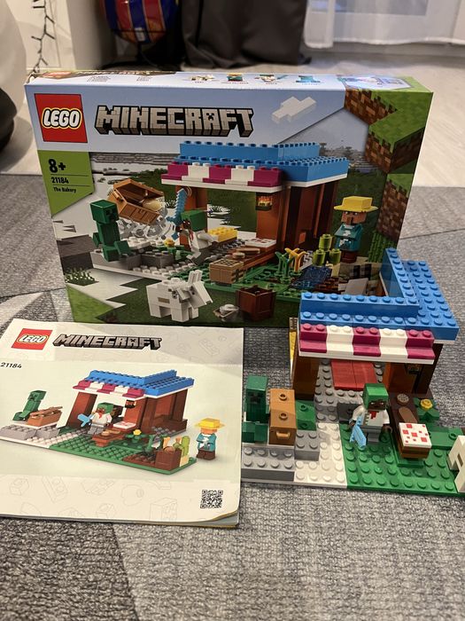 Lego minecraft piekarnia