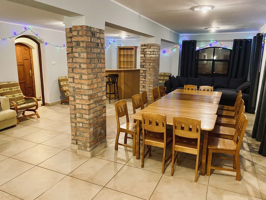 16 osobowy dom z kortem tenisowym, balią i sauną na Mazurach