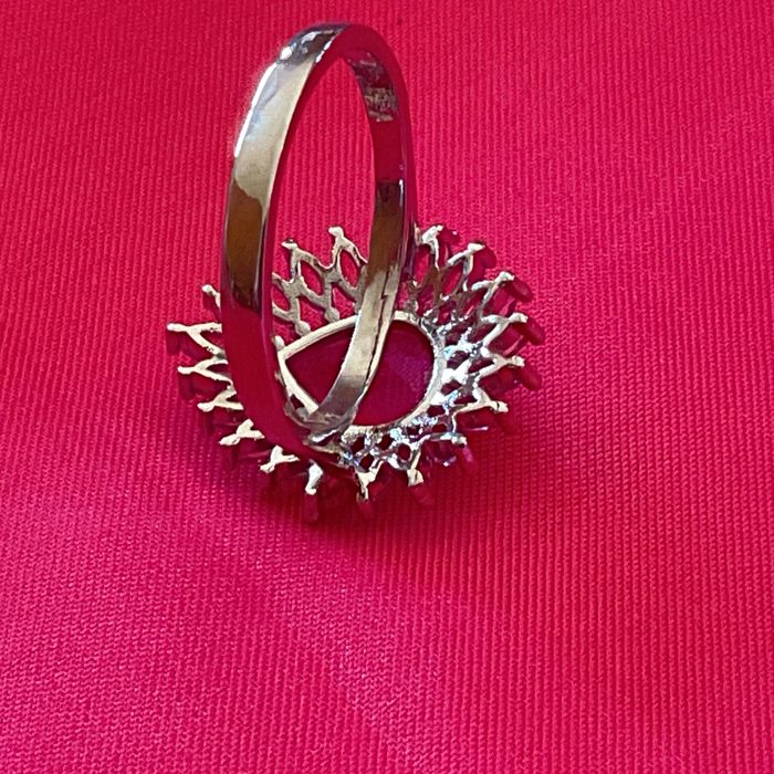 Anel senhora prata 925 tamanho 19 m