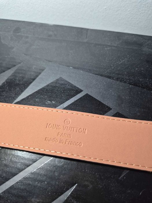 Pasek brązowy unisex