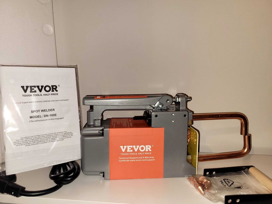 Máquina de Soldar por Pontos VEVOR – Nova (Alta Potência 6500A)