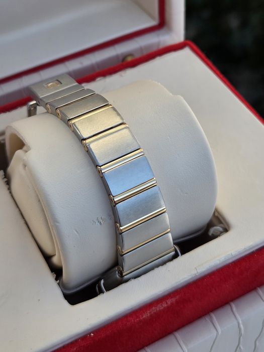Omega Constellation 24mm z 12 diamentami  Bicolor 18k  pełny zestaw