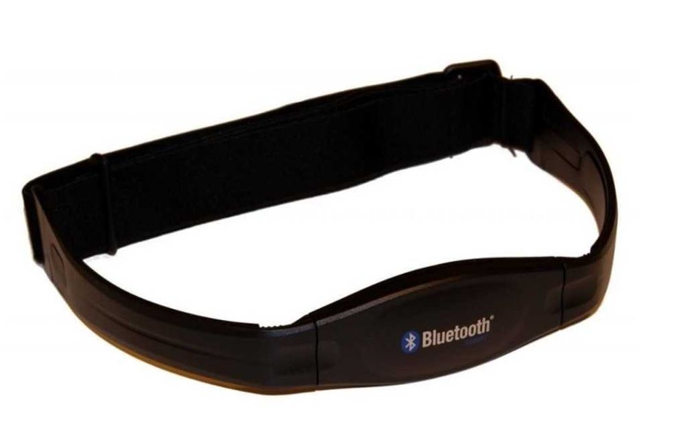 Pulsometr Bluetooth z miękkim elastycznym paskiem.Nowy.