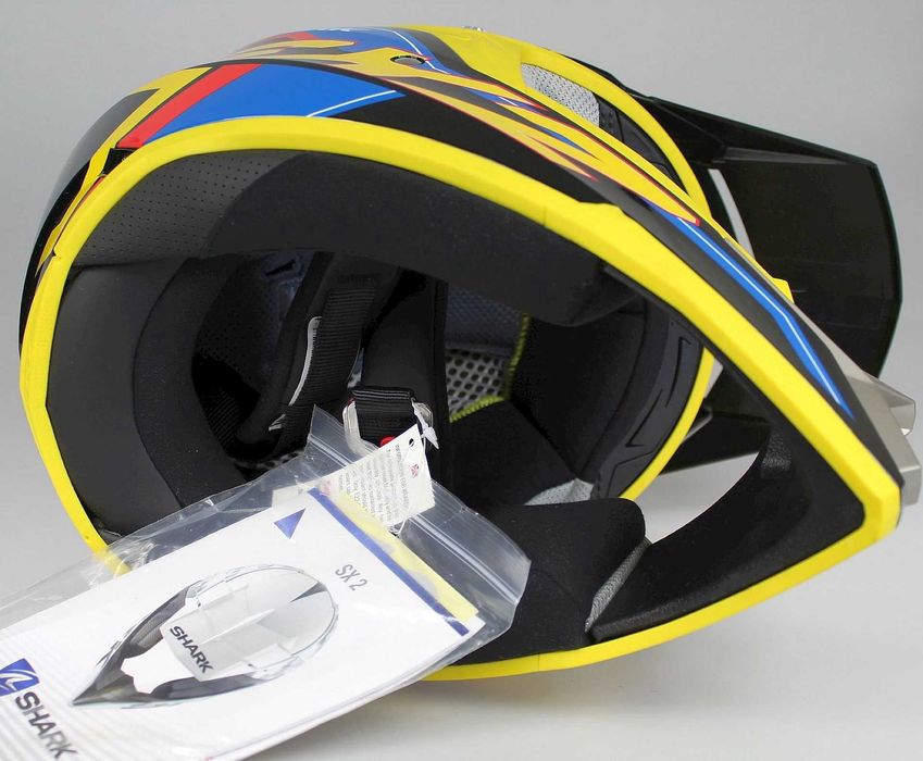 NOWY SHARK SX-2 Kask Motocyklowy Quad Cross Enduro r. L 59-60 cm